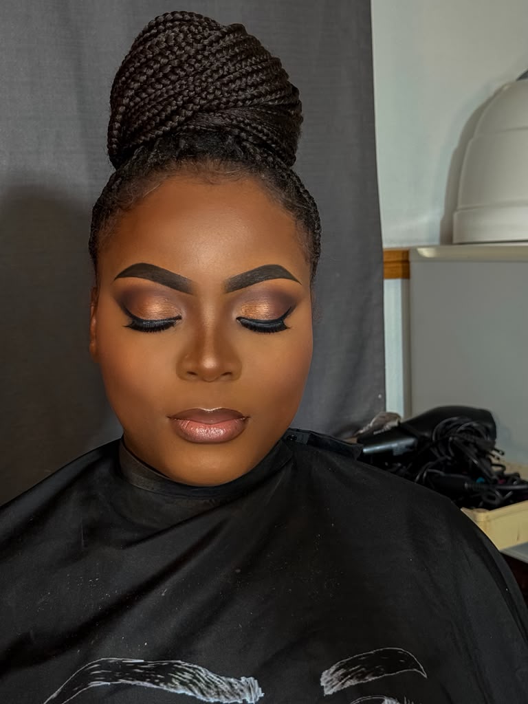 Braided Bun & Classic Glam